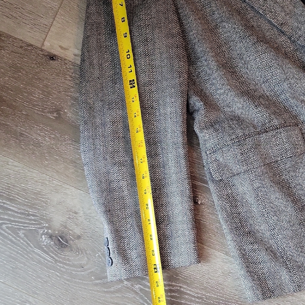 Vintage Haggar Imperial Gray Sport Coat Gentleman's Fit - Picture 4 of 9
